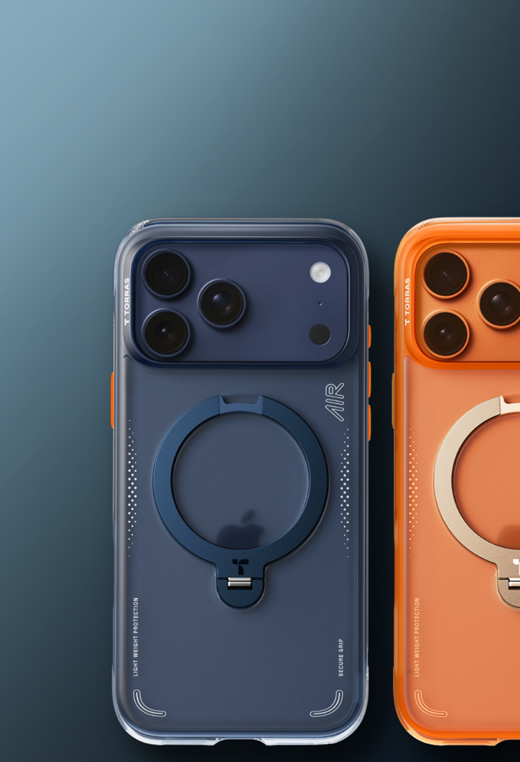 Torras Ostand Q3 Air Case for iPhone 17 Pro Max